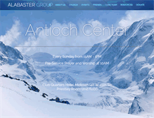 Tablet Screenshot of alabastergroup.com